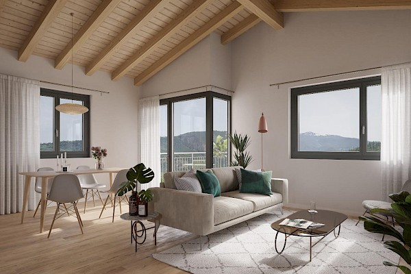 Villa Contig&uuml;e en duplex